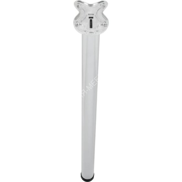 Ножка мебельная телескопическая  FLE-011 710-1100 WHITE PLATE