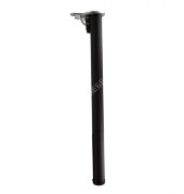 Ножка телескопическая для стола FLE-011 710-1100 BLACK PLATE Ножка телескопическая для стола FLE-011 710-1100 BLACK PLATE