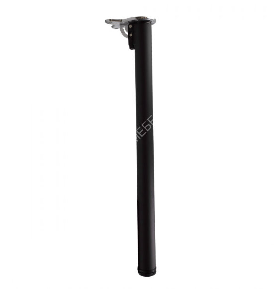 Ножка мебельная телескопическая  FLE-011 710-1100 BLACK PLATE